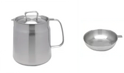 304 Stainless Steel, Large Capacity, Versatile Oil Filter Vessel（ Free shipping ）