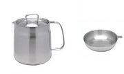 304 Stainless Steel, Large Capacity, Versatile Oil Filter Vessel（ Free shipping ）