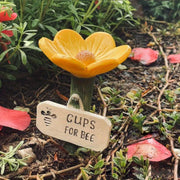 🌸Flower-shaped resin bee watering station🐝💧